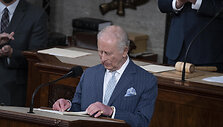 karalius Charlesas III / Andrew Thomas - CNP / picture alliance / Consolidated News Photos