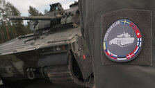 &Scaron;vedi&scaron;ka pėstininkų kovos ma&scaron;ina CV90 / Tom Little / REUTERS