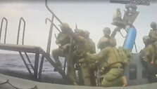 Izraelio kariai / Global Sumud Flotilla / via REUTERS
