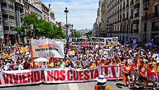 Protestas Madride / Richard Zubelzu / ZUMAPRESS.com