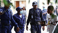 Policija Angoloje / SIPHIWE SIBEKO / REUTERS