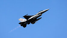 Rumunijos F-16 naikintuvas / Cristian Cristel / ZUMAPRESS.com