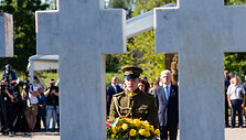 Medininkų tragedijos 35-ųjų metinių minėjimas / Robertas Riabovas / BNS