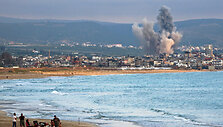 Izraelio smūgis Libane / KAWANT HAJU / AFP