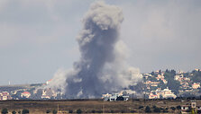 Izraelio smūgio Libane padariniai / - / AFP