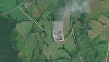 Ukraina smogė &bdquo;Wildberries&ldquo; fabrikui toli nuo fronto linijos /  European Union / Copernicus Sentinel-2 / Reuters nuotr.