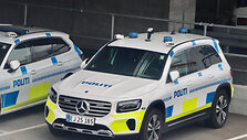 Danijos policijos automobiliai / Paavo Turtiainen / Alamy