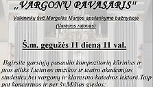 Vargonų muzikos valanda Valkininkuose