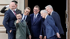 &Scaron;iaurės ir Baltijos &scaron;alių (NB8) lyderių susitikimas su Ukrainos prezidentu Volodymyru Zelenskiu / Gleb Garanich / REUTERS