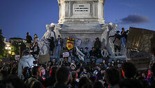 Protestuotojai Lisabonoje / PATRICIA DE MELO MOREIRA / AFP