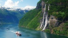 Geirangerio fiordas Norvegijoje