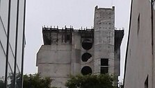 Netikėtai i&scaron;kilo didžiulė pilka vėliava Kauno centre