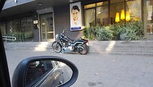 Motociklo parkavimas