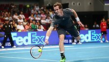 VIDEO kadras: Andy Murray pergale pradėjo naują teniso sezoną