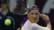 VIDEO kadras: Kataro turnyro finale kovos Serena Williams ir Viktorija Azarenka