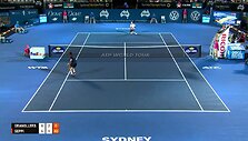 VIDEO kadras: Apia International Sydney: Andreas Seppi (Italija) &ndash; Marcelis Granollersas (Ispanija) 6:4, 7:5;