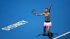 VIDEO kadras: \"Apia International Sydney\" pirmos dienos moterų varžybų apžvalga
