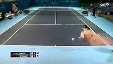 VIDEO kadras: Prisimenant 2012 sezoną: Ričardas Berankis prie&scaron; Alberto Ramosą