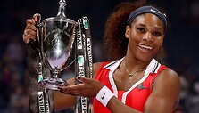 VIDEO kadras: Serena Williams nugalėjo Mariją &Scaron;arapovą Turkijos turnyro finale