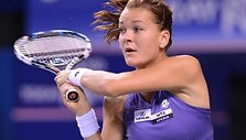 VIDEO kadras: WTA serijos teniso turnyro Japonijos sostinėje finale žais lenkė ir rusė