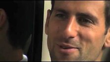 VIDEO kadras: Novako Džokovičiaus interviu po laimėto &bdquo;Australian Open&ldquo; turnyro