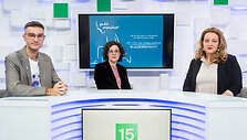 Labdaros fondo #nebe(NORIUGYVENTI) sumanytojas Dalius Stankevičius, psichologė Au&scaron;ra Mockuvienė, žurnalistė Kristina Kani&scaron;auskaitė-&Scaron;altmerė