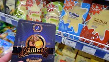 Lietuvi&scaron;ki pieno produktai Rusijos parduotuvėje