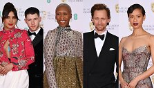 BAFTA raudono kilimo svečiai