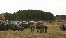 Lietuvos kariai poligone Lenkijoje