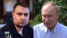 Kyrylo Budanovas ir Vladimiras Putinas