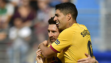 Luisas Suarezas ir Lionelis Messi
