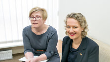 Ingrida &Scaron;imonytė ir Aušrinė Armonaitė