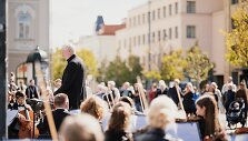V.Kudirkos aik&scaron;tėje LVSO pristatė naują koncertų sezoną