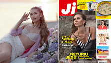 Gabija Sruogiūtė-Sta&scaron;ienė ir žurnalo JI Nr. 25