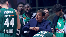 Erginas Atamanas ir &bdquo;Panathinaikos&ldquo; žaidėjai Belgrade