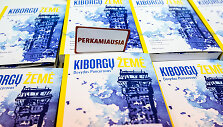 Dovydas Pancerovas ir jo knyga &bdquo;Kiborgų  žemė&ldquo; Vilniaus knygų mugėje