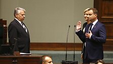 Andrzejus Duda prisaikdintas naujuoju Lenkijos prezidentu
