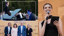 Palangos parko festivalio atidaryme &ndash; Edgaro Montvido programa ir prezidentas tarp žiūrovų