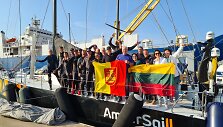 &bdquo;Ambersail 2&ldquo; sugrįžo į Klaipėdos uostą