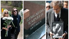 Aktorius Rimgaudas Karvelis amžinojo poilsio atgulė Menininkų kalnelyje