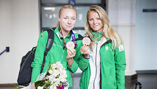 Ieva Dumbauskaitė ir Monika Povilaitytė