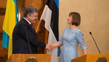 Kersti Kaljulaid ir Petro Poro&scaron;enka Taline.