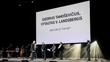 Giedrius Tamo&scaron;evičius ir Vytautas V.Landsbergis Taline