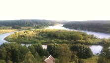 Nemuno vaizdas nuo Merkinės piliakalnio