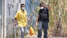 Imigrantas ir policininkas Italijoje
