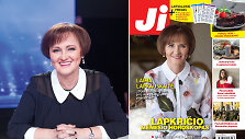 Laima Lapkauskaitė ir žurnalo &bdquo;Ji&ldquo; Nr. 45 