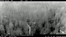 Vaizdas i&scaron; oro naudojant sraigtasparnyje sumontuotą termovizorinę įrangą.
