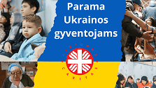 &bdquo;Caritas&ldquo; paramos Ukrainai akcija