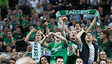 Titulo laukimas Kaune: &bdquo;Žalgirio&ldquo; sirgalių emocijos