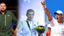 Jonas Valančiūnas, Edgaras Venckaitis ir Ričardas Berankis